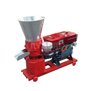 Pellet Mill with Diesel Engine 500-700kg/h for animal feeding